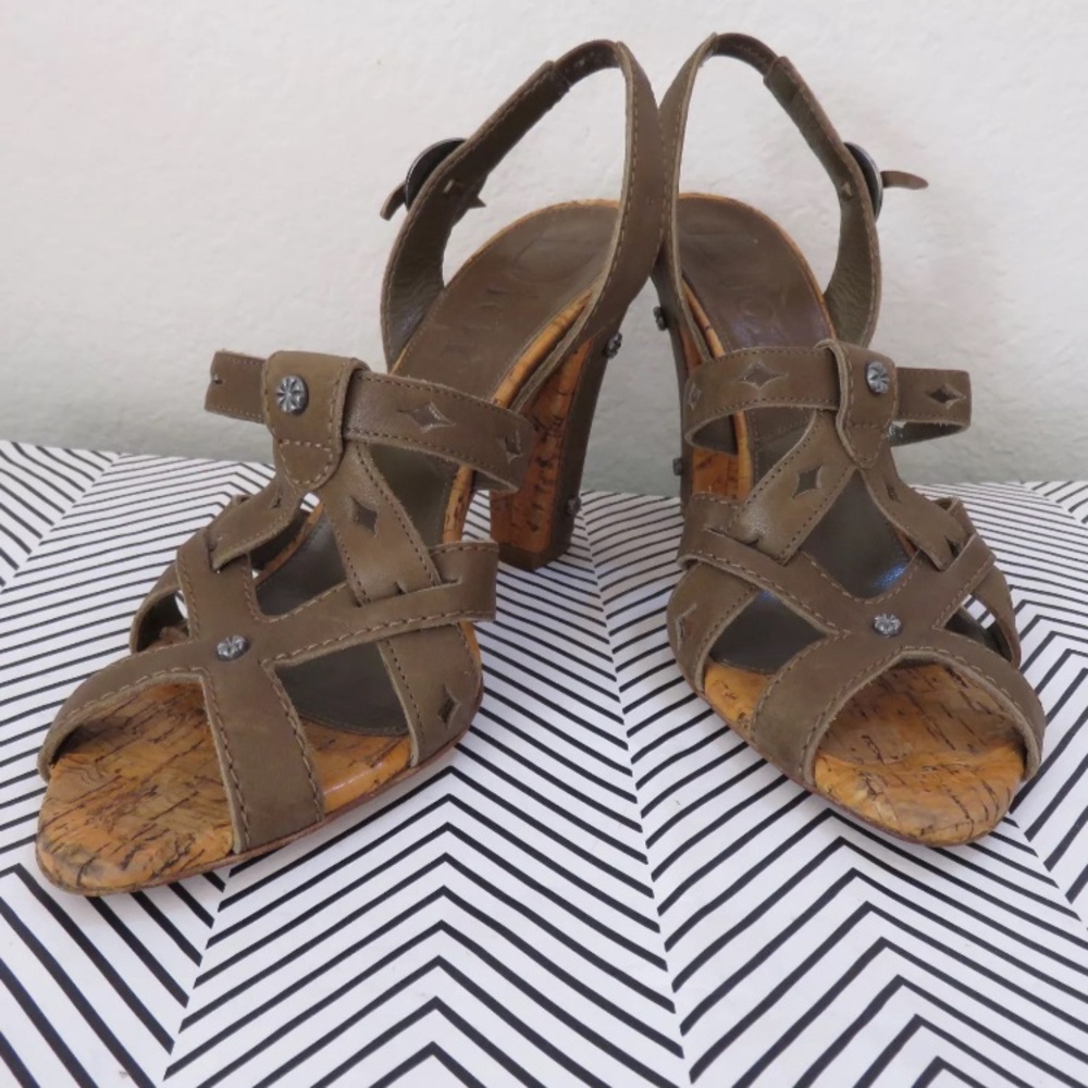 Christian Dior sandals 7 heels